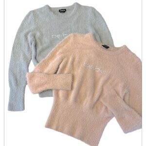 BEBE ⭐️ - fuzzy sweaters